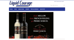 Desktop Screenshot of liquidcourageltd.com